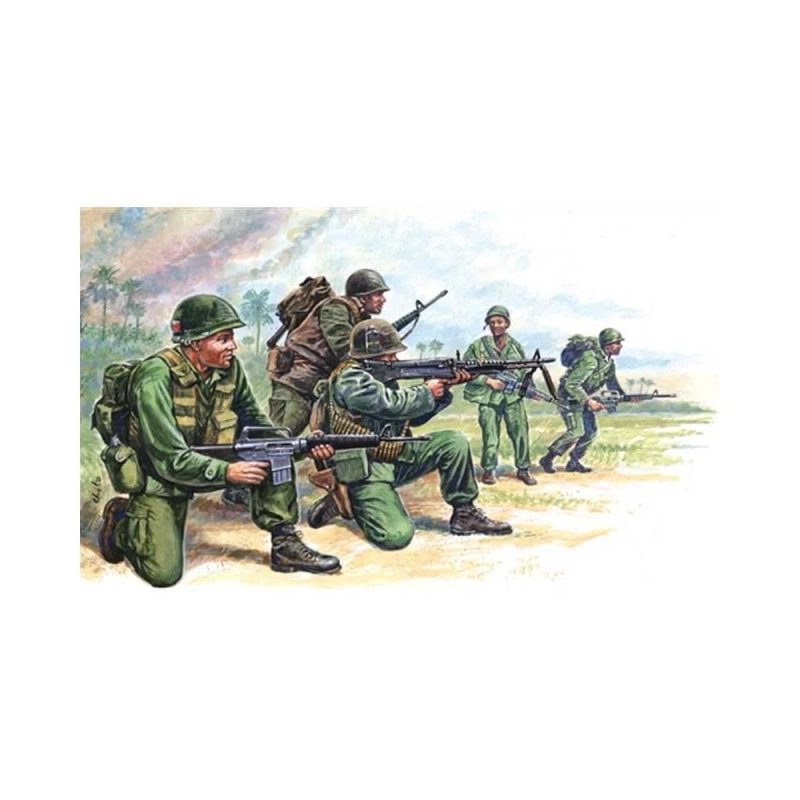 Italeri Vietnam War Us Special Forces (1/72) 6078