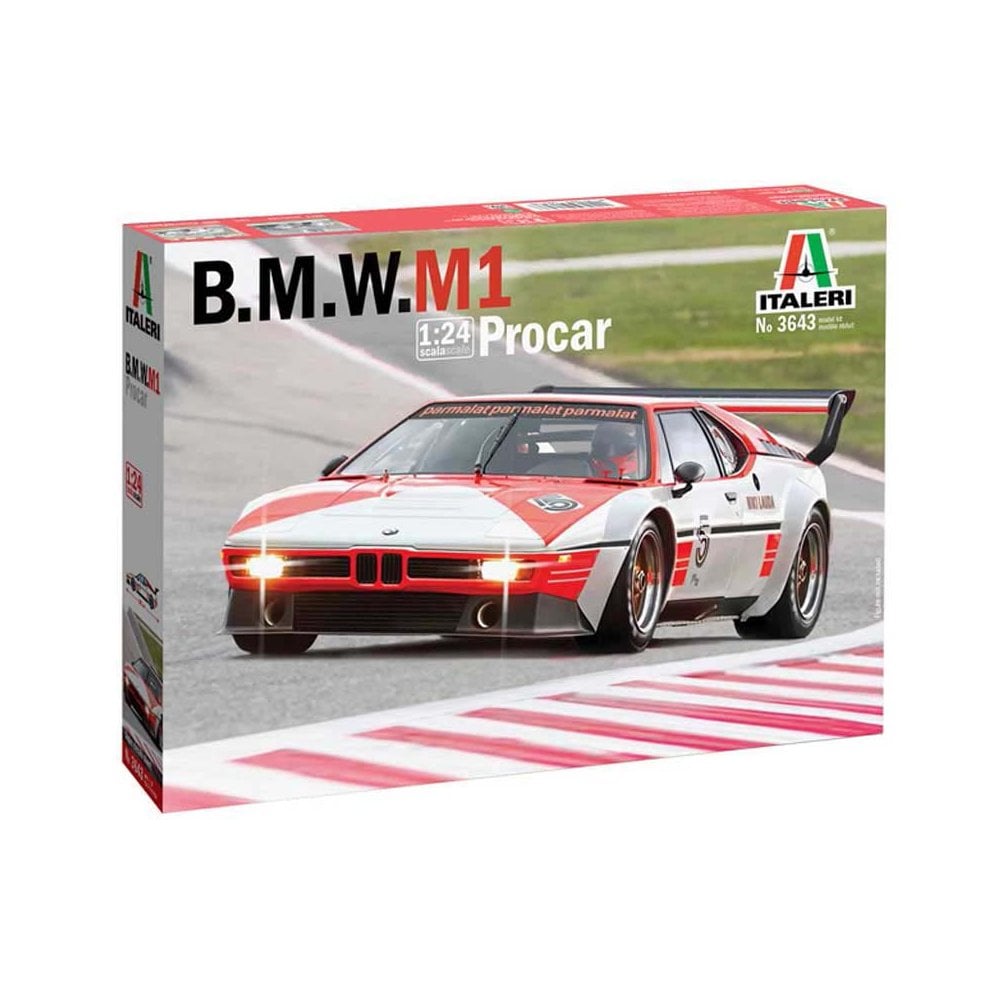Italeri B.M.W. M1 Procar (1/24) 3643 Italeri B.M.W. M1 Procar (1/24) 3643