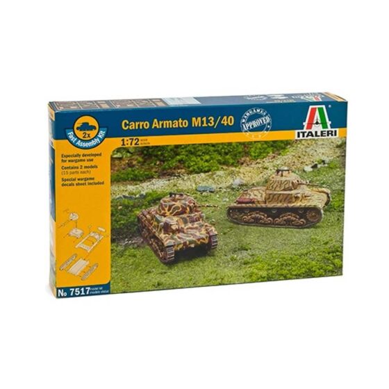Italeri Carro Armato M13/40 (1/72) 7517