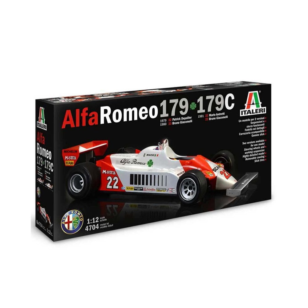 Italeri Alfa Romeo 179 - 179C (1/12) 4704 Italeri Alfa Romeo 179 - 179C (1/12) 4704