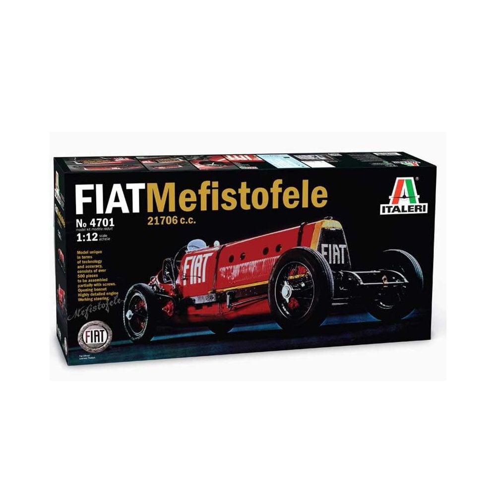Italeri Fiat Mefistofele 21706 C.C. (1/12) 4701 Italeri Fiat Mefistofele 21706 C.C. (1/12) 4701