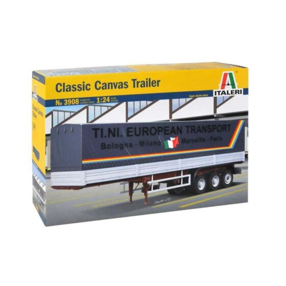 Italeri Classic Canvas Trailer (1/24) 3908 Italeri Classic Canvas Trailer (1/24) 3908