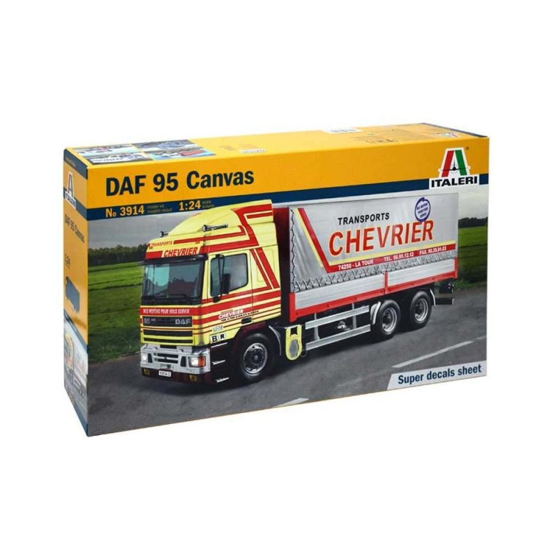 Italeri Daf 95 Canvas Truck (1/24) 3914 Italeri Daf 95 Canvas Truck (1/24) 3914