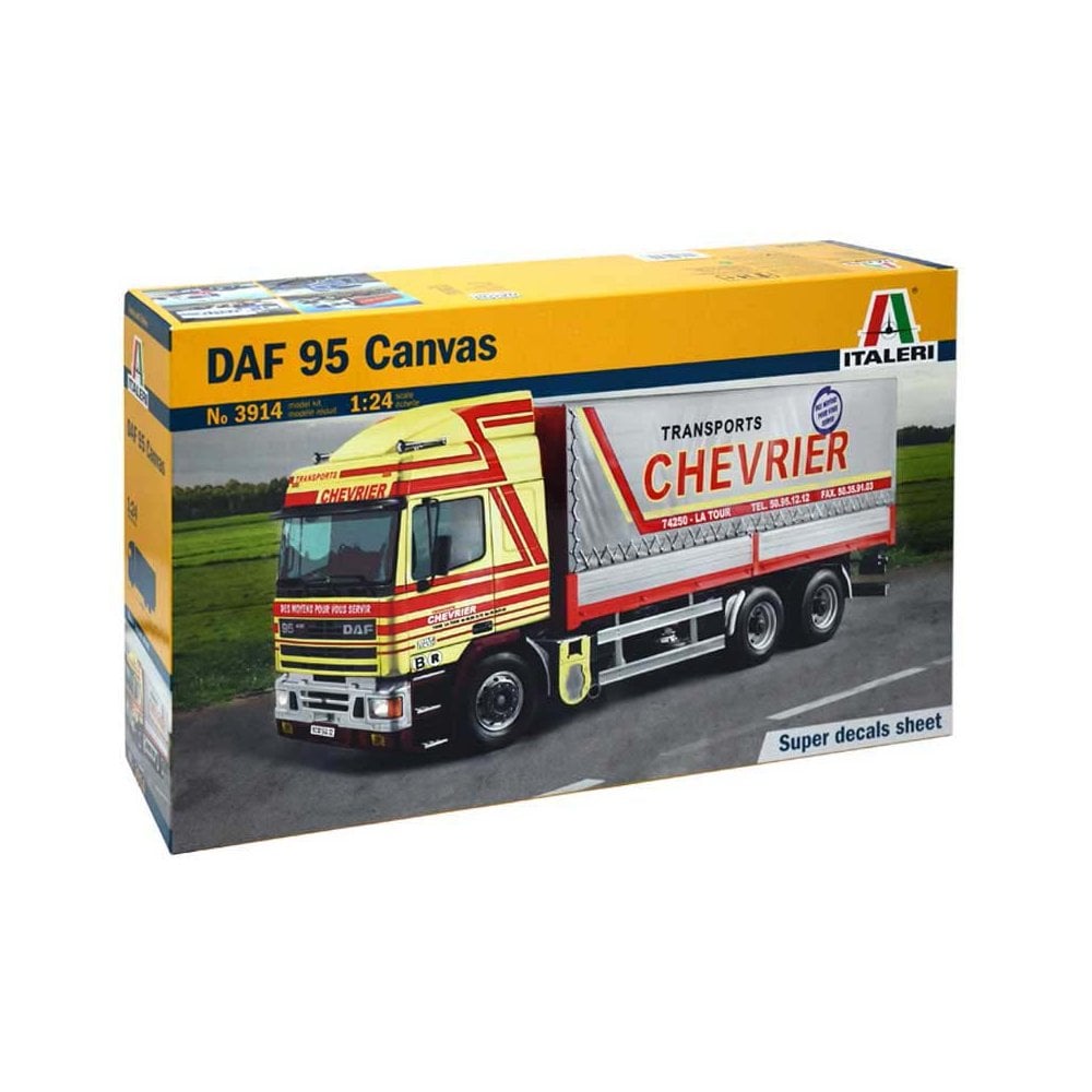 Italeri Daf 95 Canvas Truck (1/24) 3914 Italeri Daf 95 Canvas Truck (1/24) 3914