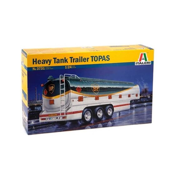 Italeri Heavy Tank Trailer ''Topas'' (1/24) 3731 Italeri Heavy Tank Trailer ''Topas'' (1/24) 3731