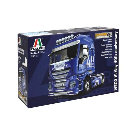 Italeri Iveco Hi-Way 40Th Anniversary (1/24) 3919 Italeri Iveco Hi-Way 40Th Anniversary (1/24) 3919
