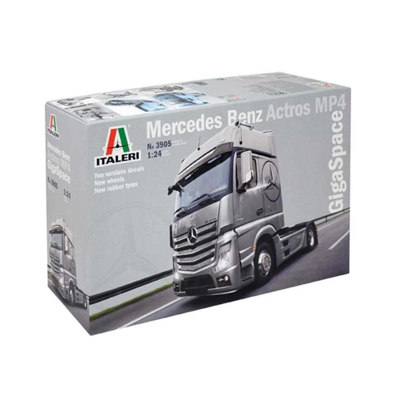 Italeri Mercedes Benz Actros Mp4 Gigaspace (1/24) 3905