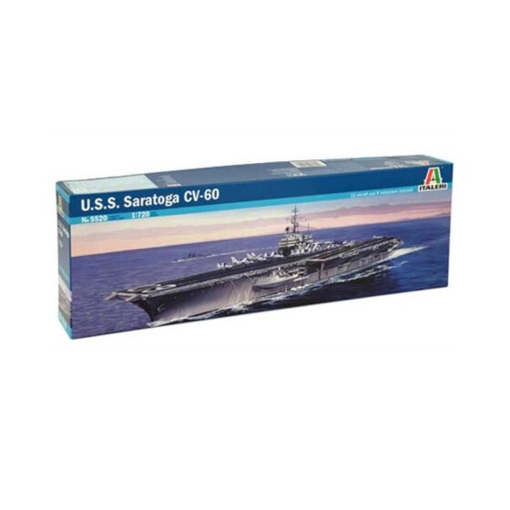 Italeri Uss Saratoga Cv - 60 (1/720) 5520 Italeri Uss Saratoga Cv - 60 (1/720) 5520