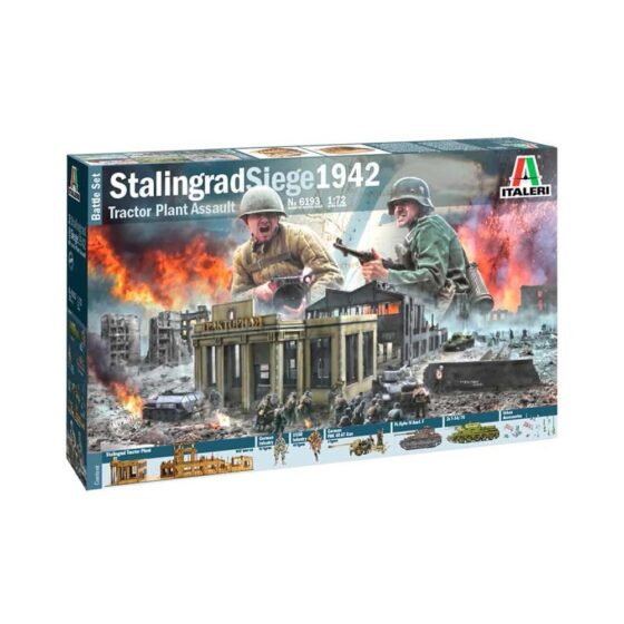 Italeri Stalingrad Siege 1942 - Battle Set (1/72) 6193 Italeri Stalingrad Siege 1942 - Battle Set (1/72) 6193