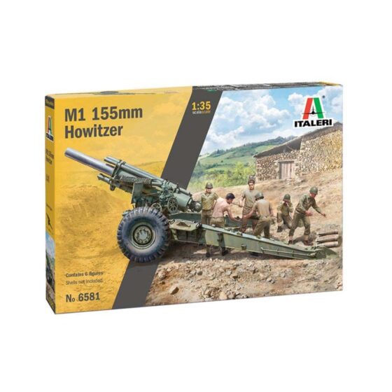 Italeri M1 155mm Howitzer (1/35) 6581 Italeri M1 155mm Howitzer (1/35) 6581