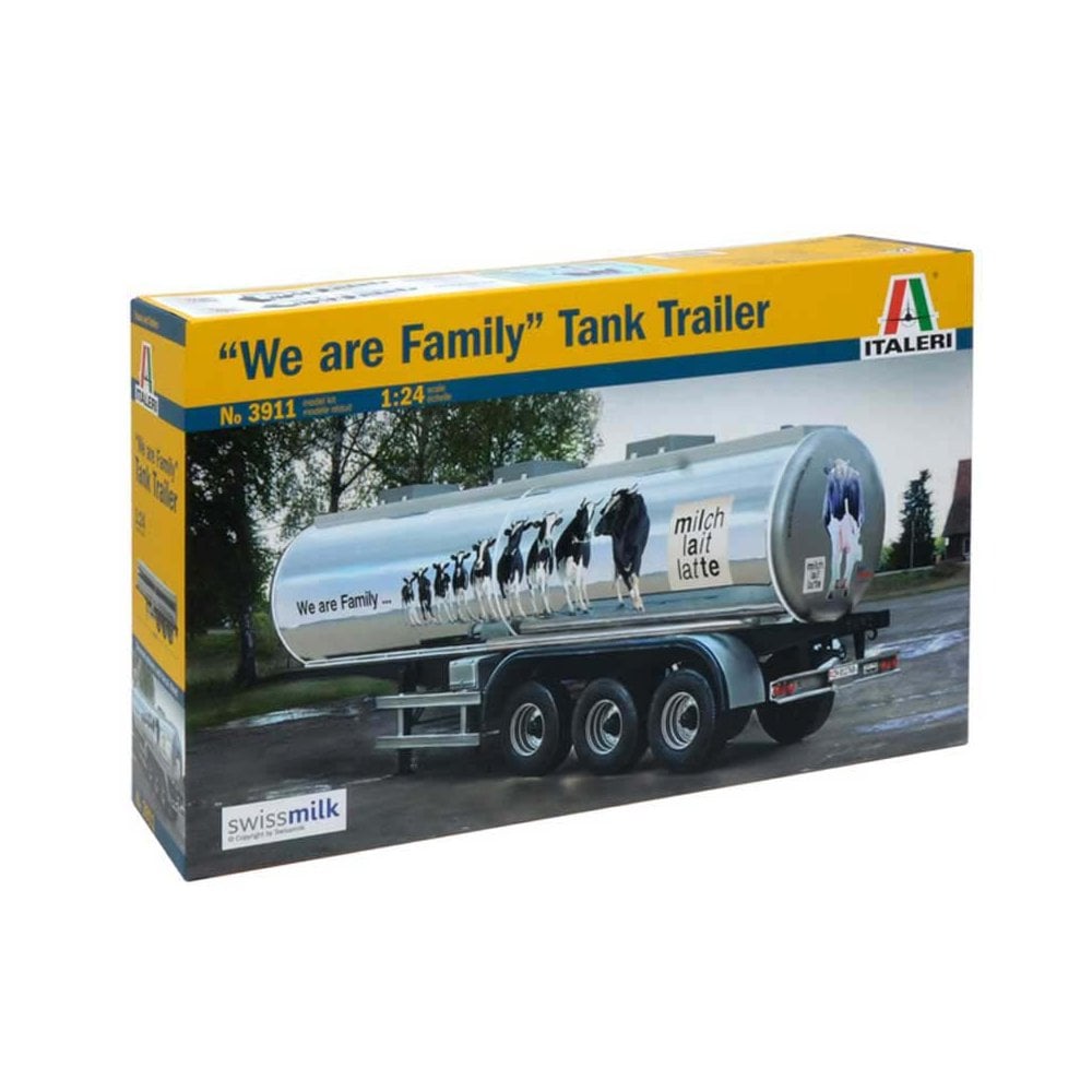 Italeri Classic Tank Trailer "We are family" (1/24) 3911 Italeri Classic Tank Trailer "We are family" (1/24) 3911