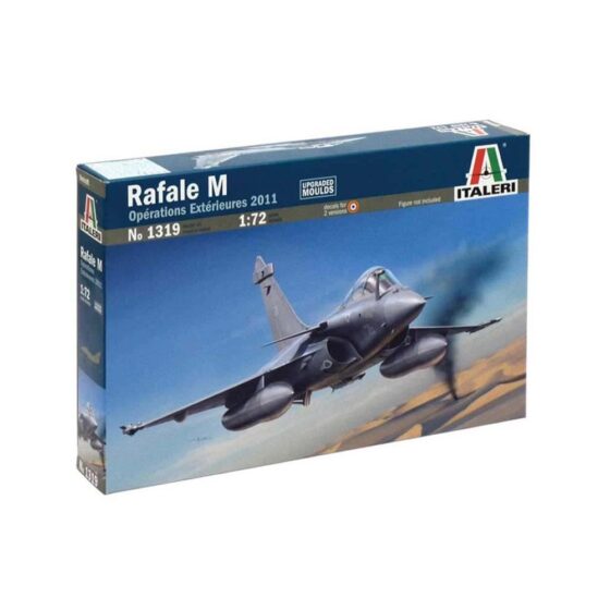 Italeri Rafale M Operations Exterieures 2011 (1/72) 1319 Italeri Rafale M Operations Exterieures 2011 (1/72) 1319