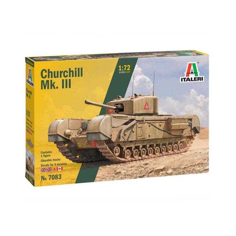 Italeri Churchill Mk. III (1/72) 7083 Italeri Churchill Mk. III (1/72) 7083
