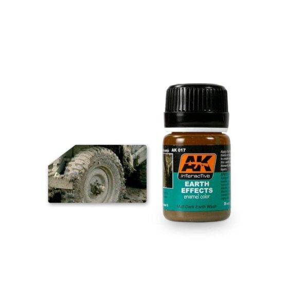 AK Interactive Earth Effects (35ml) AK-017 AK Interactive Earth Effects (35ml) AK-017