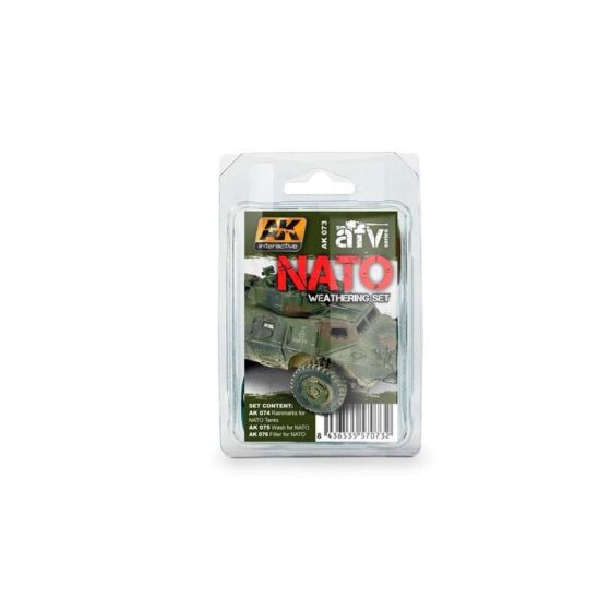 AK Interactive Nato Weathering Set AK-073 AK Interactive Nato Weathering Set AK-073