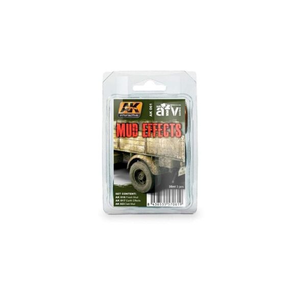 AK Interactive Mud Set AK-061 AK Interactive Mud Set AK-061