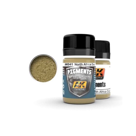 AK Interactive North Africa Dust Pigment (35ml) AK-041 AK Interactive North Africa Dust Pigment (35ml) AK-041