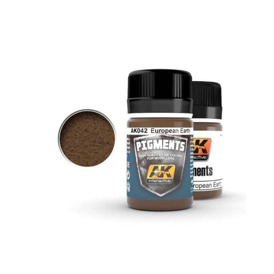 AK Interactive Europe Earth Pigment (35ml) AK-042 AK Interactive Europe Earth Pigment (35ml) AK-042