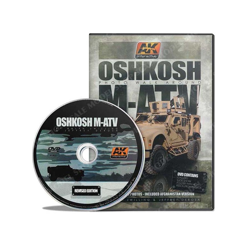 AK Interactive M-ATV Photo DVD AK-096DVD AK Interactive M-ATV Photo DVD AK-096DVD