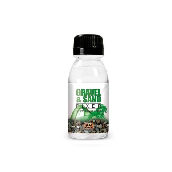 AK Interactive Gravel And Sand Fixer (100ml) AK-118