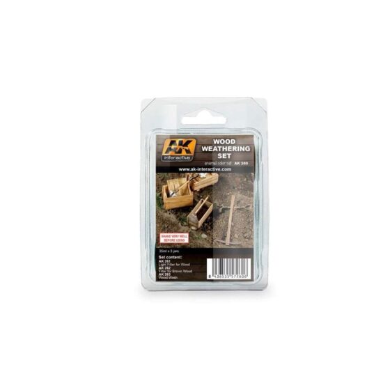 AK Interactive Wood Weathering Set AK-260 AK Interactive Wood Weathering Set AK-260
