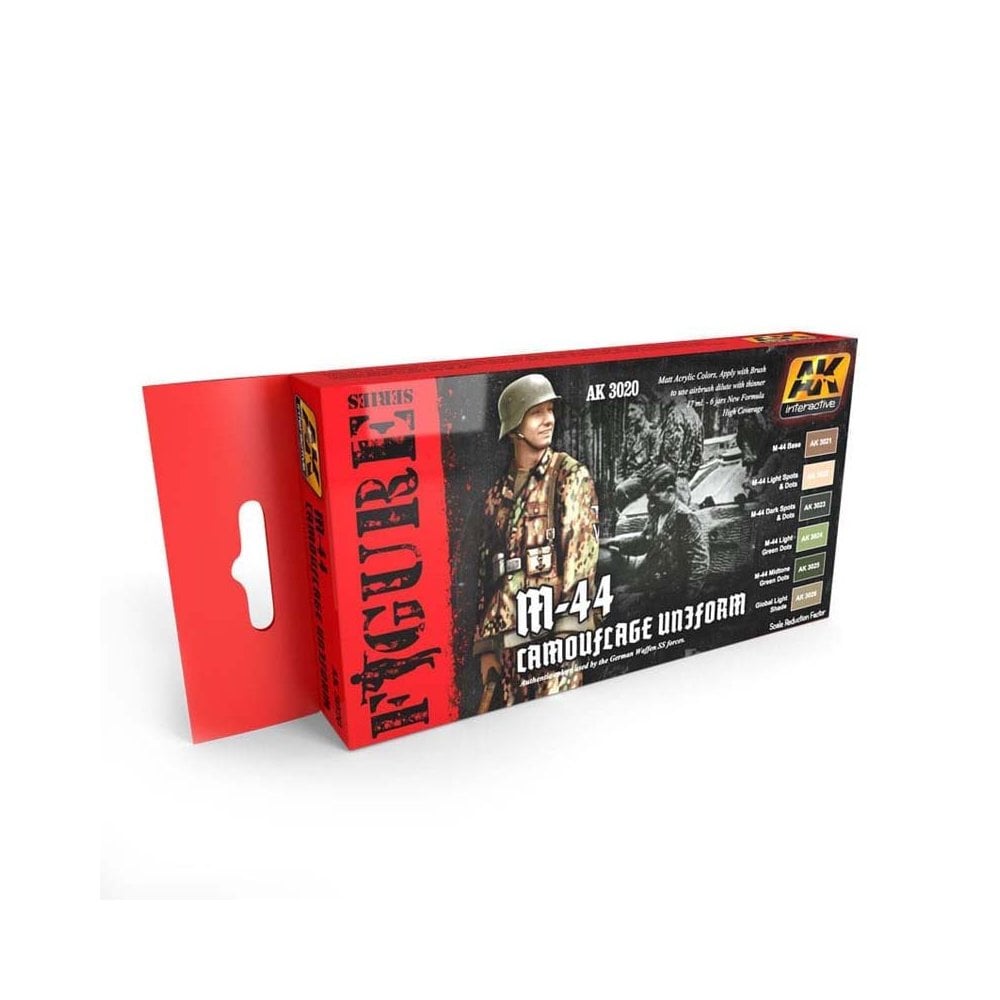 AK Interactive M-44 Camouflage Uniforms Set AK-3020 AK Interactive M-44 Camouflage Uniforms Set AK-3020