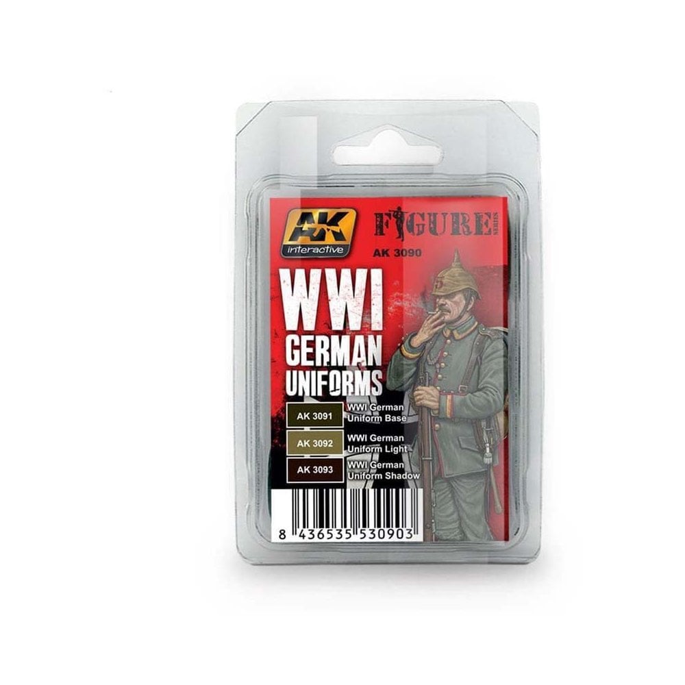 AK Interactive WWI German Uniforms Set AK-3090 AK Interactive WWI German Uniforms Set AK-3090