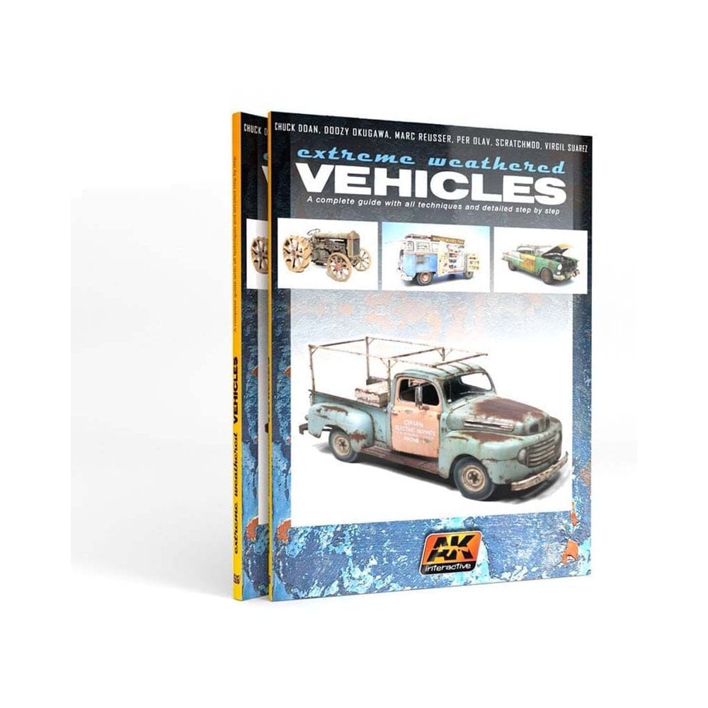 AK Interactive Extreme Weathering Book Vehicles AK-404 AK Interactive Extreme Weathering Book Vehicles AK-404