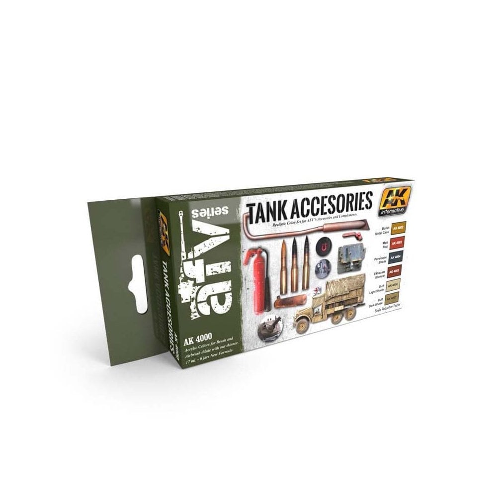 AK Interactive Tank Accesories Set AK-4000 AK Interactive Tank Accesories Set AK-4000