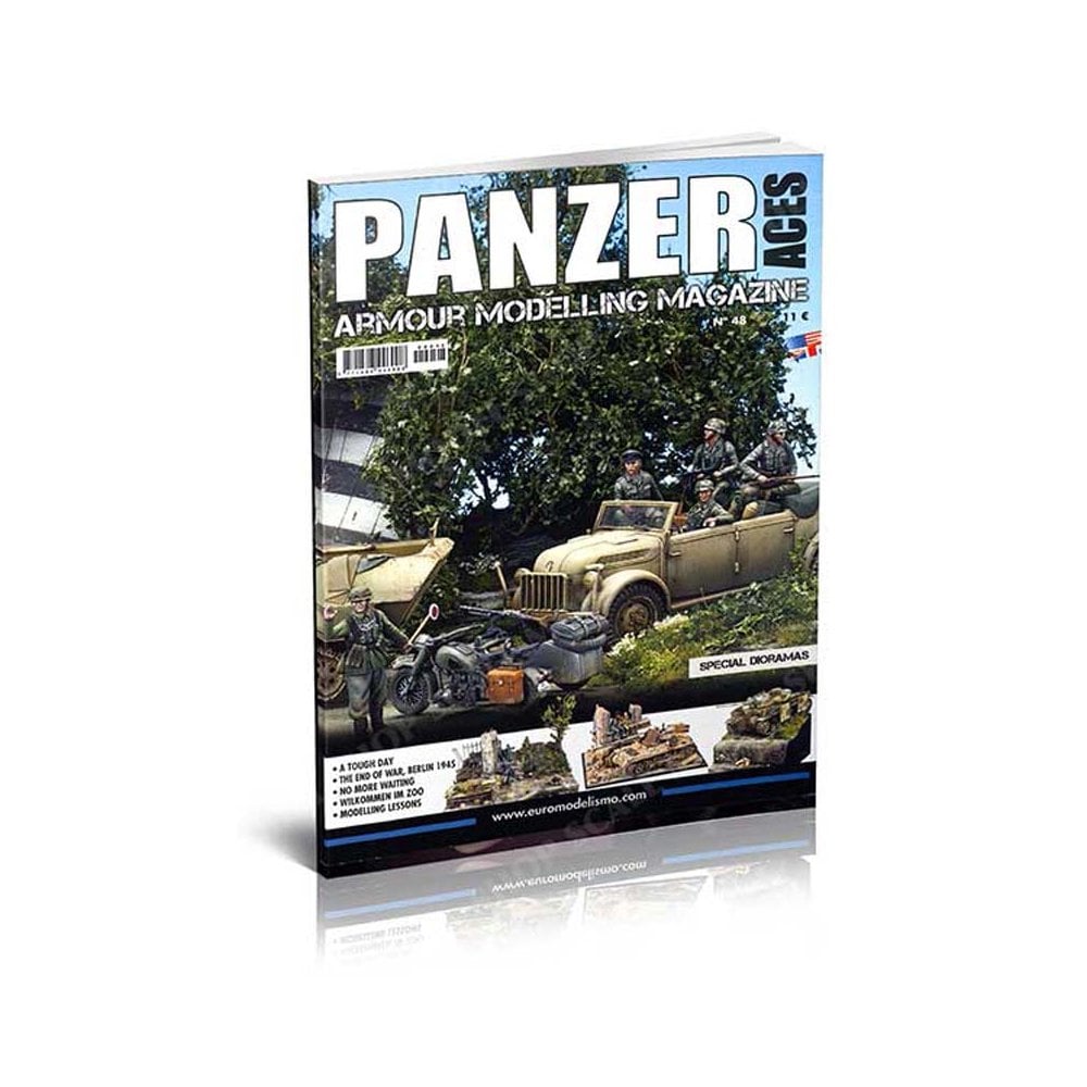 AK Interactive Panzer Aces No.48 Magazine 048 PANZ048 AK Interactive Panzer Aces No.48 Magazine 048 PANZ048
