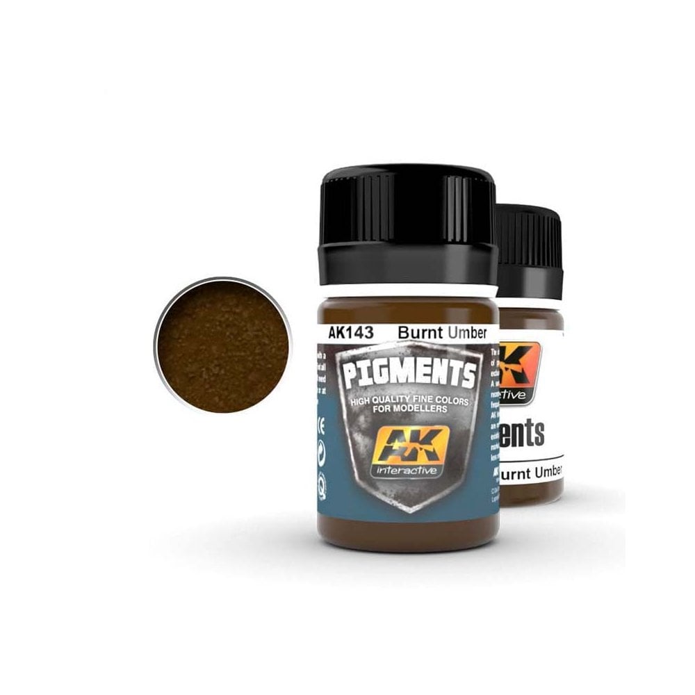 AK Interactive Burnt Umber Pigment (35ml) AK-143 AK Interactive Burnt Umber Pigment (35ml) AK-143