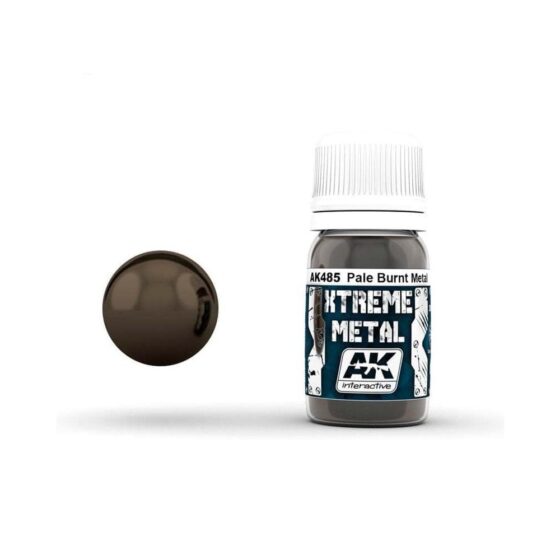 AK Interactive Xtreme Metal - Pale Burnt Metal (30ml) AK-485 AK Interactive Xtreme Metal - Pale Burnt Metal (30ml) AK-485