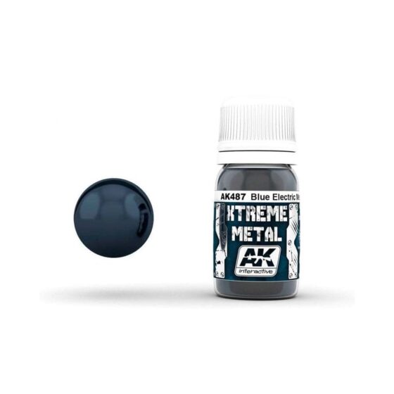AK Interactive Xtreme Metal - Metallic Blue (30ml) AK-487 AK Interactive Xtreme Metal - Metallic Blue (30ml) AK-487