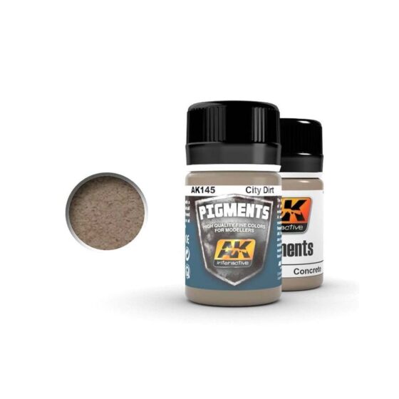 AK Interactive City Dirt Pigment (35ml) AK-145 AK Interactive City Dirt Pigment (35ml) AK-145