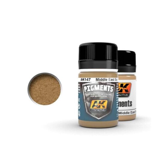 AK Interactive Middle East Soil Pigment (35ml) AK-147 AK Interactive Middle East Soil Pigment (35ml) AK-147