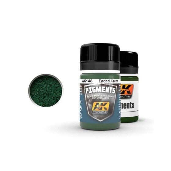 AK Interactive Faded Green Pigment (35ml) AK-148 AK Interactive Faded Green Pigment (35ml) AK-148