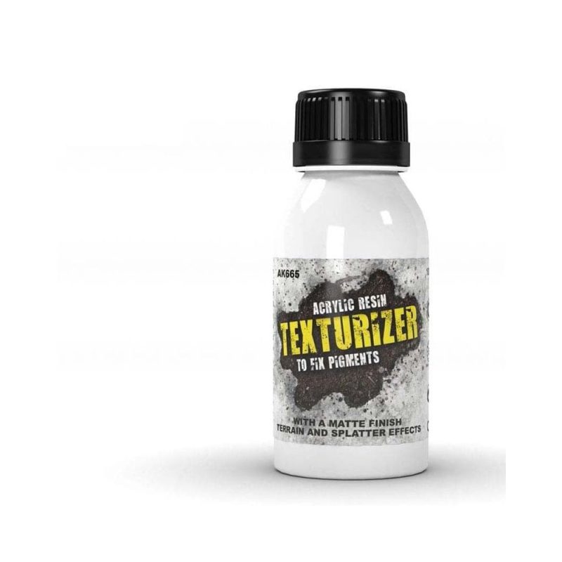 AK Interactive Texturizer Resin for Pigments (100ml) AK-665