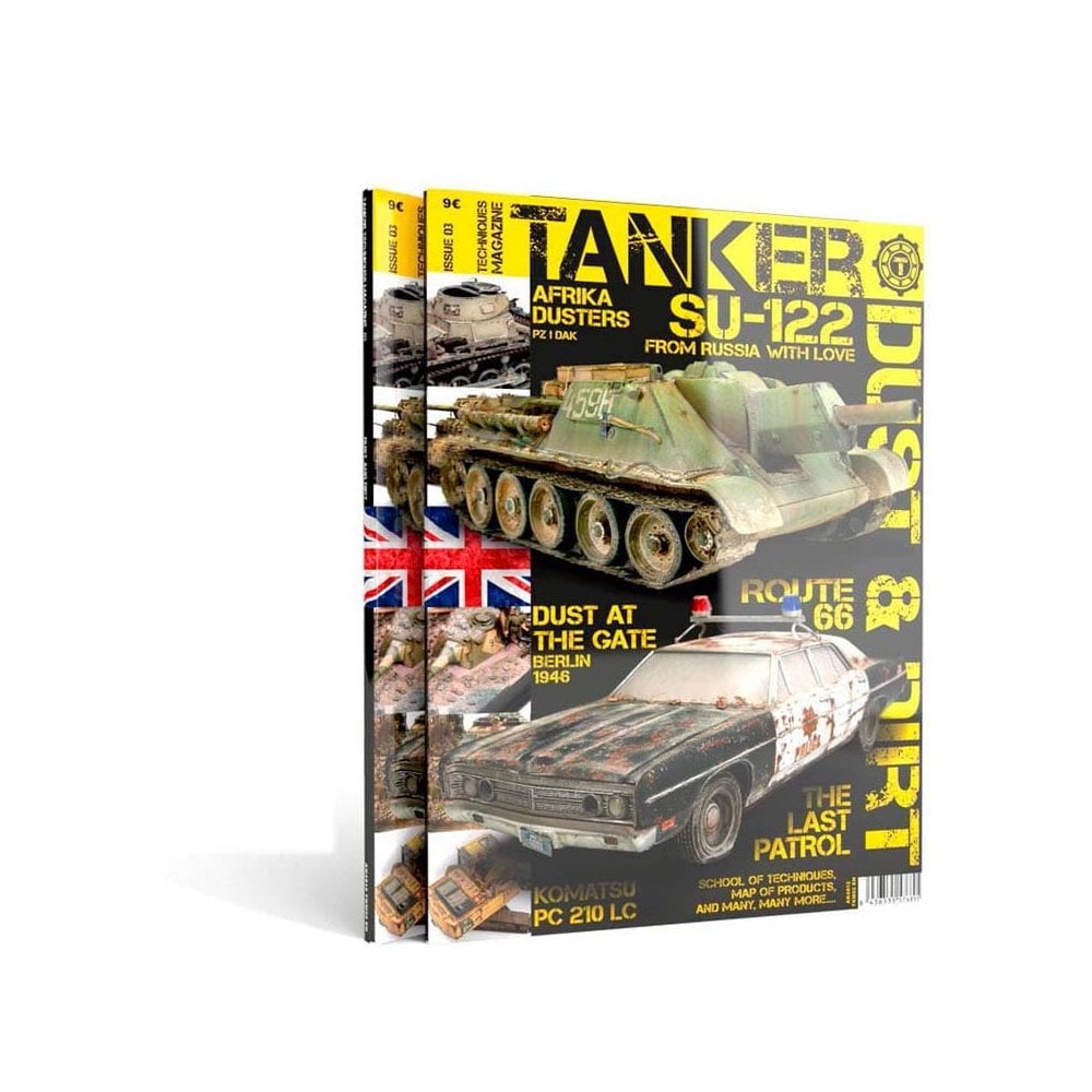 AK Interactive Tanker Magazine No.3 Dust & Dirt AK-4817 AK Interactive Tanker Magazine No.3 Dust & Dirt AK-4817