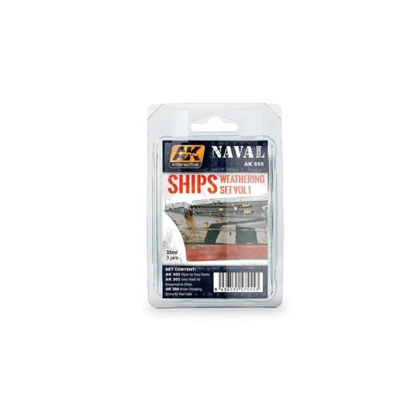 AK Interactive Ship Weathering Set Vol 1 AK-555