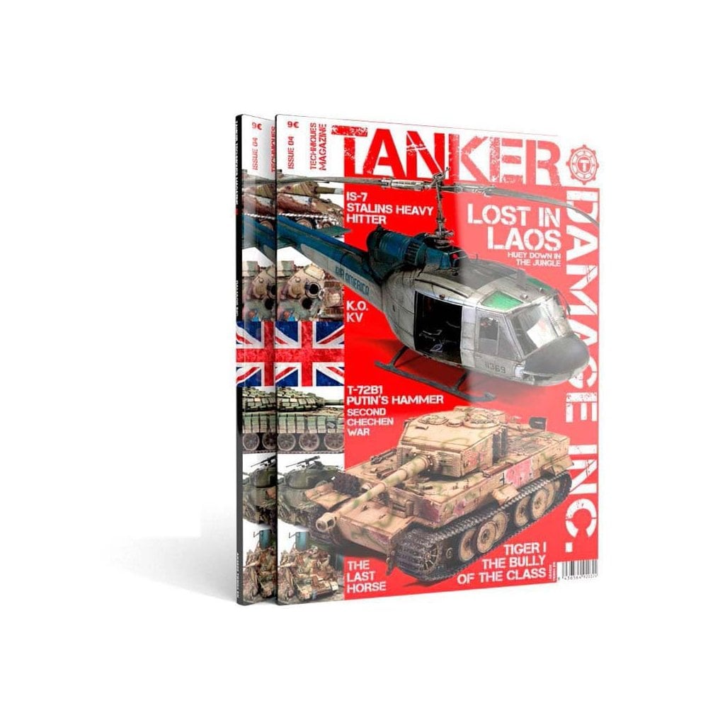 AK Interactive Tanker Magazine No.4 Damage Inc AK-4820 AK Interactive Tanker Magazine No.4 Damage Inc AK-4820
