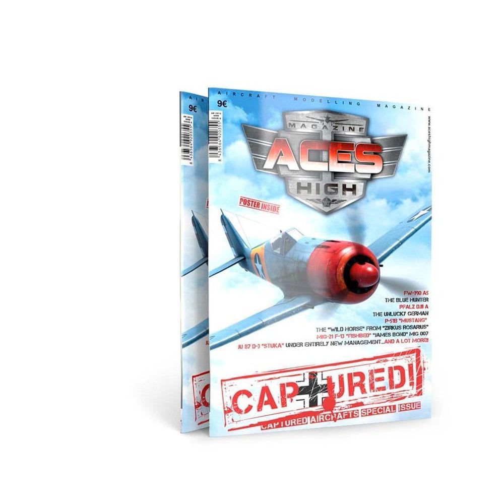AK Interactive Aces High Magazine No.8 Captured AK-2914 AK Interactive Aces High Magazine No.8 Captured AK-2914