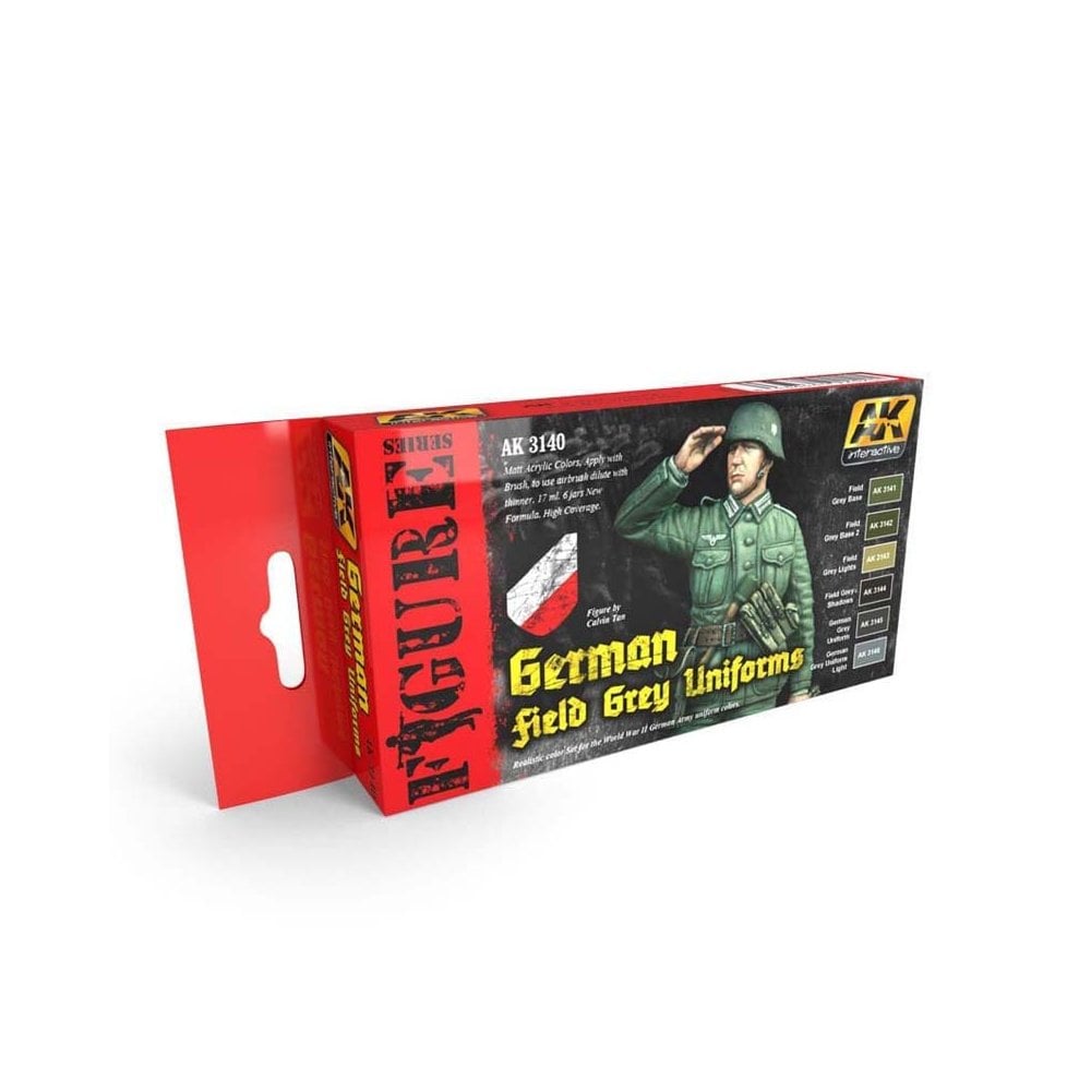 AK Interactive German Field Grey Uniforms Set AK-3140 AK Interactive German Field Grey Uniforms Set AK-3140