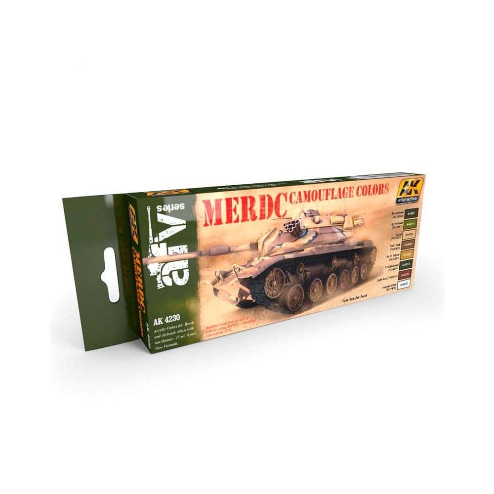 AK Interactive MERDC Camouflage Colour Set AK-4230 AK Interactive MERDC Camouflage Colour Set AK-4230