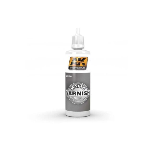 AK Interactive Matt Varnish (60ml) AK-190 AK Interactive Matt Varnish (60ml) AK-190