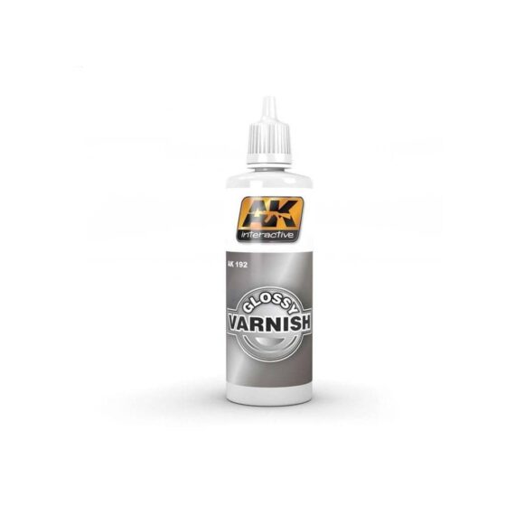 AK Interactive Glossy Varnish (60ml) AK-192 AK Interactive Glossy Varnish (60ml) AK-192