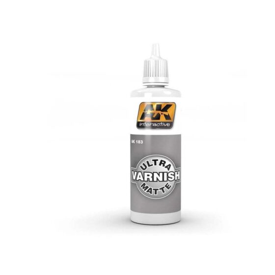 AK Interactive Ultra Matt Varnish (60ml) AK-183 AK Interactive Ultra Matt Varnish (60ml) AK-183