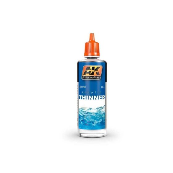 AK Interactive Thinner (60ml) AK-712 AK Interactive Thinner (60ml) AK-712