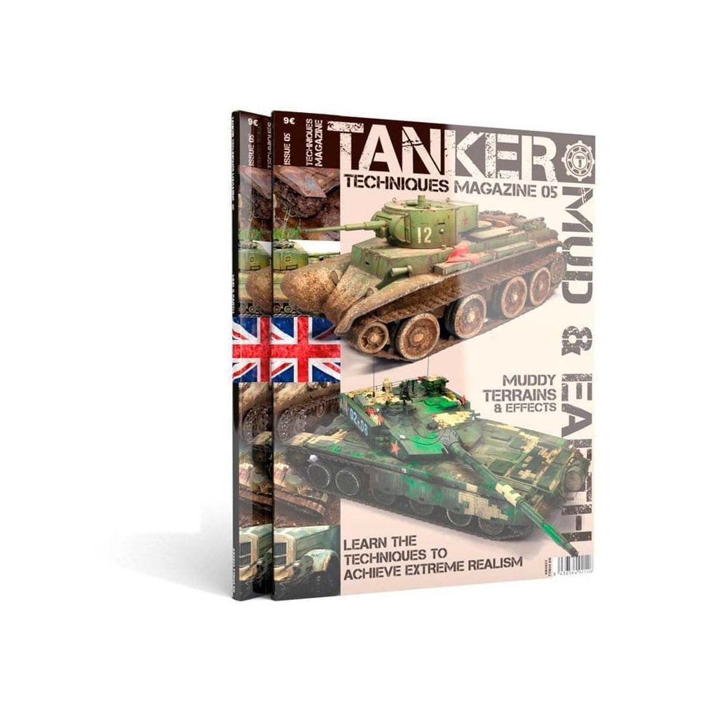 AK Interactive Tanker Magazine No.5 Mud & Earth AK-4823 AK Interactive Tanker Magazine No.5 Mud & Earth AK-4823