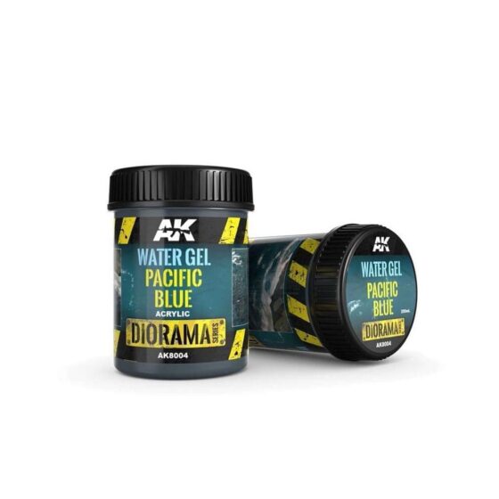 AK Interactive Water Gel Pacific Blue (250ml) AK-8004 AK Interactive Water Gel Pacific Blue (250ml) AK-8004