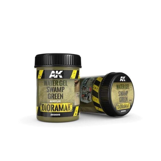 AK Interactive Water Gel Swamp Green Effects (250ml) AK-8006 AK Interactive Water Gel Swamp Green Effects (250ml) AK-8006